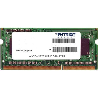 Patriot Memory PSD34G1600L81S pamäťový modul 4 GB 1 x 4 GB DDR3 1600 MHz