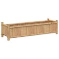 vidaXL Kvetináč 100x30x25 cm bambus