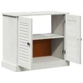 vidaXL Skrinka pod umývadlo VIGO Biela a antik biela 68 x 34 x 59 cm