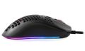 AROZZI herní myš FAVO Ultra Light Black/ drátová/ 16.000 dpi/ USB/ 7 tlačítek/ RGB/ černá Myš, herní, drátová, optická, 16000dpi, 7 tlacítko, USB, RGB podsvietenie, čierna
