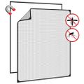 vidaXL Magnetická okenná sieťka proti hmyzu antracitová 100x120 cm