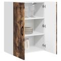 vidaXL Dvierka na umývačku Kalmar Dymová dub 60 x 31 x 80 cm