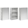 vidaXL Set kabinetov do kúpeľne 3 ks 126 x 16 x 62.5 cm