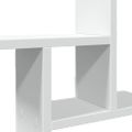 vidaXL Nástenné police 2 ks biele 38x12x38 cm kompozitné drevo
