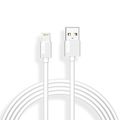 Kábel T-PHOX NETS LIGHTNING biely 3A; PVC; 1,2M