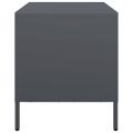 vidaXL TV skrinka antracitová 68x39x43,5 cm oceľ valcovaná za studena