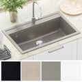 vidaXL Drez Granite 795 x 505 mm Sivá