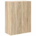 vidaXL TV nástenná skriňa 59,5 x 31 x 80 cm Sonoma dub