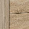 vidaXL Nočný stolík Dub sonoma 62 x 34,5 x 47,5 cm Kompozitné drevo