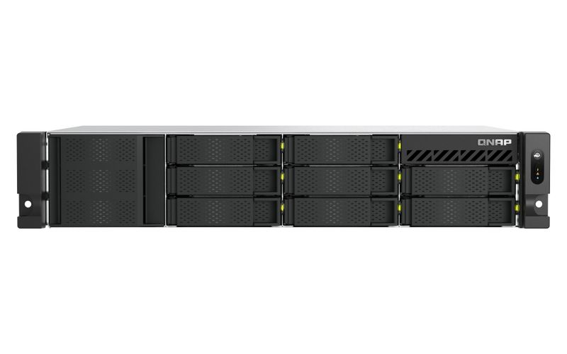 QNAP TS-h1073BXeU-RP-8G (Ryzen V1780B, ZFS, 8GB RAM, 8x SATA + 2x E1.S, 2x 2,5GbE, 2x 10GbE)