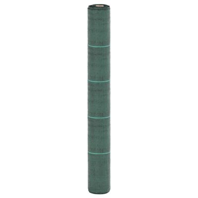 vidaXL Membrána proti burine zelená 1x100 m PP