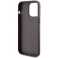 Puzdro Guess pre iPhone 15 Pro Max 6,7" GUHCP15XG4GFBR hnedé HC PU 4G Metal Logo