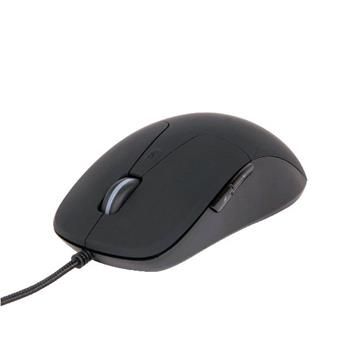 GEMBIRD Myš MUS-UL-01, podsvietená, čierna, 2400 DPI, USB