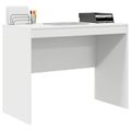 vidaXL Stôl Biela 100 x 50 x 76 cm
