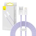 Baseus Dynamic kábel USB na Lightning, 2,4 A, 2 m (fialový)