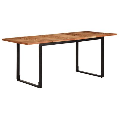 vidaXL Jedálenský stôl 180x90x75 cm, akáciový masív