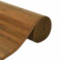 vidaXL Koberec obdĺžnikový hnedý 60x1000 cm bambus