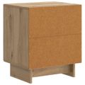 vidaXL Nočný stolík Dub artisan 43 x 34,5 x 50 cm Kompozitné drevo