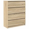 vidaXL Komoda dub sonoma 80x35x99 cm spracované drevo