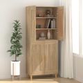 vidaXL Komoda farba dubu sonoma 69,5x34x90 cm spracované drevo