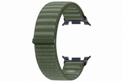 Samsung Látkový remienok (veľkosť S/M) Watch9 Olive