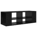 vidaXL Zostava TV skriniek 102 x 35 x 35 cm Čierny dub