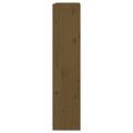 vidaXL Knižnica/deliaca stena medová 80x30x135,5 cm masívna borovica