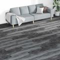 vidaXL Podlahové dosky Biely 5,26 m² 18 ks PVC
