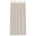 vidaXL Voile záclona 2 ks Piesková 225 x 140 cm Polyester