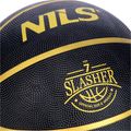 Basketbalová lopta NILS NPK270 Slasher 7 čierna