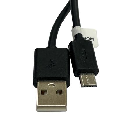 Micro USB kábel pre MOBIOLA MB800, čierny