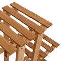 vidaXL Stojan na kvetiny 83x25x83 cm jedľové drevo