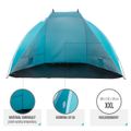 Plážový stan NILS Camp NC8030 modrý