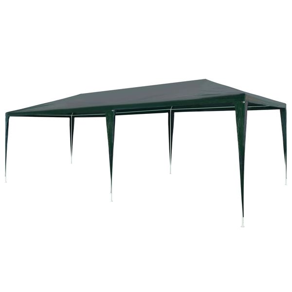 vidaXL Párty stan 3x6 m, PE, zelený