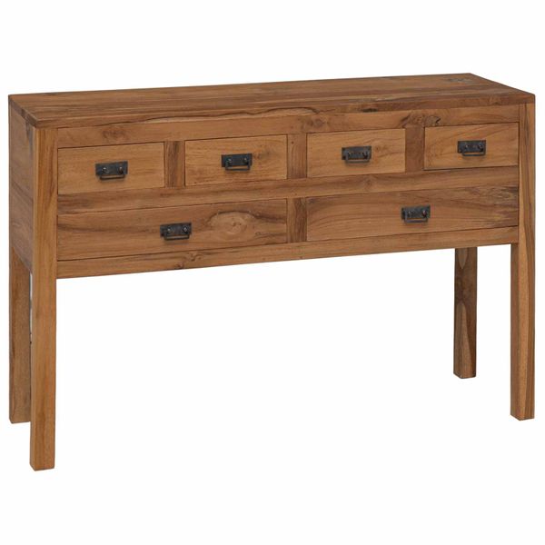 vidaXL Servírovacia skriňa Prírodná 110 x 35 x 75,5 cm