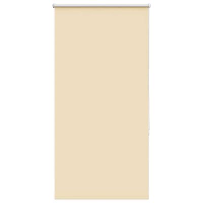vidaXL Roleta Zatemnenie Béžová 85x130 cm Šírka látky 80,7cm Polyester