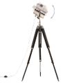 vidaXL Lampa na statíve, mangový masív 165 cm