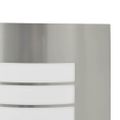vidaXL Exteriérové nástenné svietidlo 2 ks Strieborná 23,5 x 9 x 26 cm