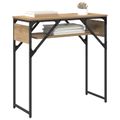 vidaXL Konferenčnýstolík Remeselný dub Kompozitné drevo 75x30x75cm