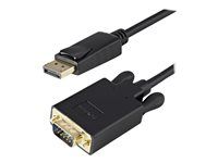 1920x1200 - Aktívny DisplayPort (DP) počítač alebo notebook na VGA monitor alebo TV displej (DP2VGAMM3B) - Kábel adaptéra - DisplayPort (samec) s jazýčkom na HD-15 (VGA) (samec) - DisplayPort 1.2 - 1 m - aktívny, podpora 2048 x 1280 pri 60Hz - čierna