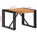VidaXL Konferenčný stolík 50x50x35 cm Masívne drevo Akácia