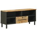 vidaXL Úložné skrine Prírodná 100 x 33 x 46 cm Masívne mango drevo
