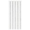 vidaXL Záves proti hmyzu z chenille Svetlo šedá a biela 90 x 200 cm