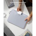 TOMTOC DUAL Sleeve for MacBook 13,5", black/blue