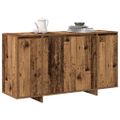 vidaXL Servírovacia skriňa Staré drevo 135 x 41 x 75 cm