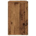 VidaXL Príručný stolík Old Wood 50x30x50 cm Engineered Wood