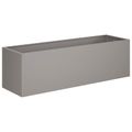 vidaXL Záhradný kvetináč 2 ks Hrdzavý 100 x 30 x 30 cm