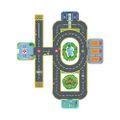 Crazy Motors Mesto (Obrovské Puzzl'Up puzzle 28 + 6 ks)