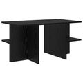 vidaXL Konferenčný stolík Čierny dub 87 x 50 x 45 cm