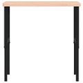 vidaXL Pracovný stôl 100x60x(73-99,5) cm bukový masív obdĺžnikový